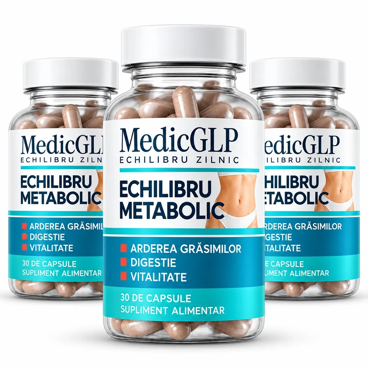 Pachet MedicGLP cu trei flacoane